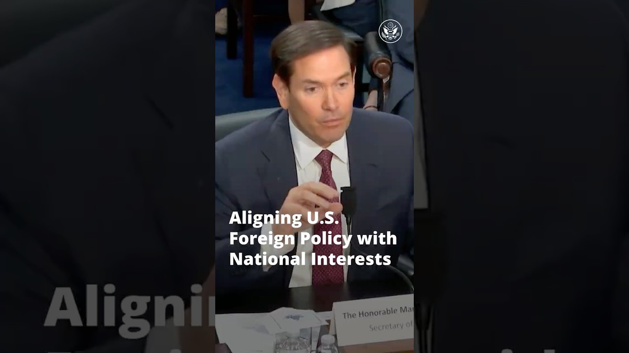 Aligning U.S. Foreign Policy with our National Interests