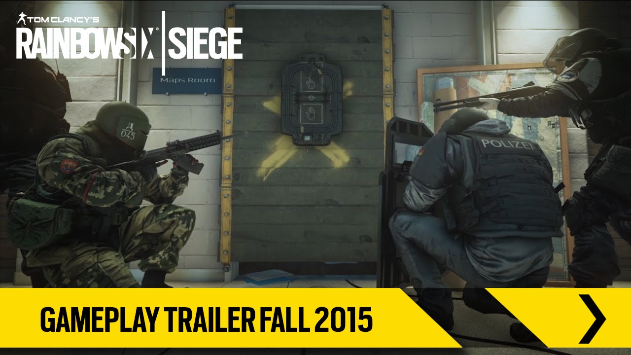 Tom Clancyâ€™s Rainbow Six Siege â€“ Gameplay Trailer Fall 2015 [EUROPE] - YouTube
