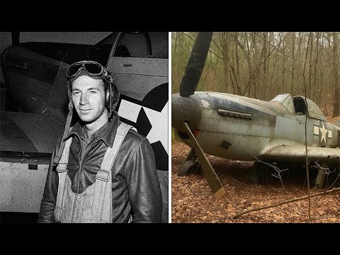 Fighter Pilot Vanished in 1943 — 60 Years Later, His Rusted Plane Was Found in a Forest…