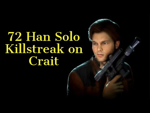 72 Han Solo Killstreak (Crait) Star Wars Battlefront 2