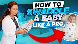 Doctor Shows How to Swaddle a Baby | Step by Step Guide | Th
