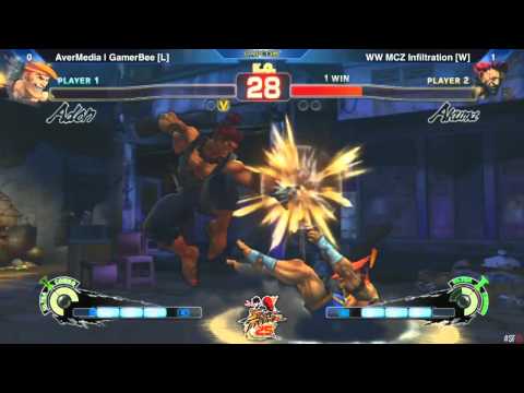 20120826StreetFighter25th Asia-GamerBee vs infiltration