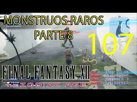 Final Fantasy XII The Zodiac Age Guide (100%) - CHAPTER 107 - Rare Monsters PART 8
