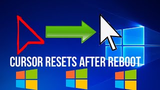 How to Fix Custom Cursor Resetting After Reboot in Windows