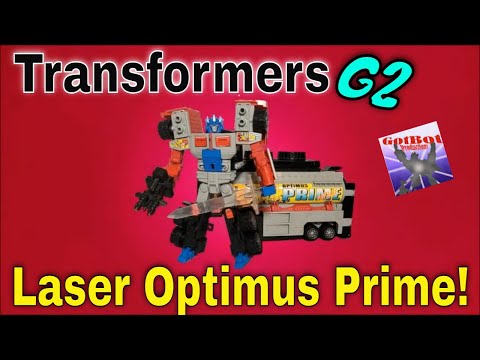 Transformers G2 Laser Optimus Prime - GotBot True Review NUMBER 974