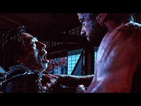 Wolverine Vs Shingen - Escena de lucha | The Wolverine (2013) Película CLIP 4K