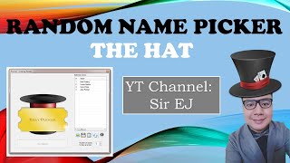 The Hat - Random Name Picker