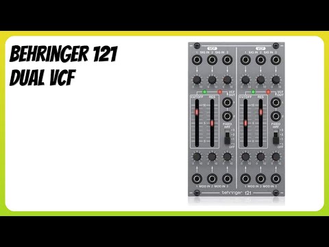 REVIEW (2025): Behringer 121 Dual VCF. Features