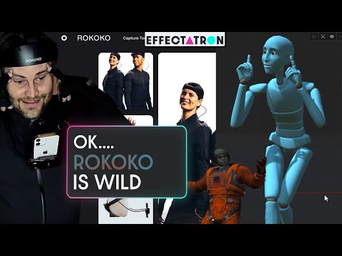 This is wild | The Rokoko Smartsuit 2 Smartgloves and Headrig Rokoko Studio First Impressions
