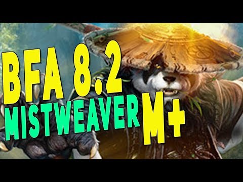 BfA 8.2 MISTWEAVER MONK M+ | Mythic Atal'Dazar +11 Season 3 | WoW: Battle for Azeroth