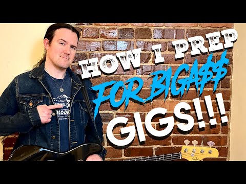 How to Get Ready For a Big Gig with Uncle Ben Eller!