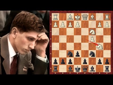 Amazing Chess Game : Bobby Fischer: Dr. Anthony Saidy vs Bobby Fischer - English Opening