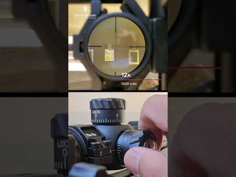 DISCOVEROPT HD 2-12X24 MPVO Turret Test #optics #mpvo #precisionshooting #riflescope #testing
