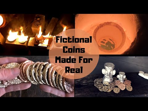 Monkey Island Idol & Coin Casting - Melting Copper Brass & Aluminium ASMR Metal Melting