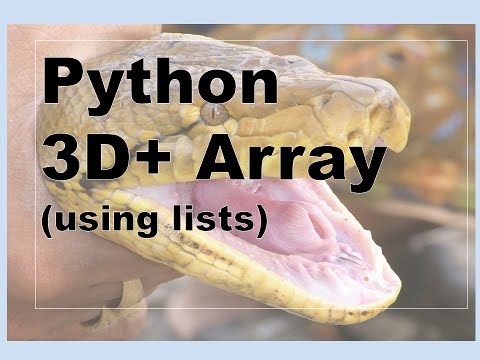 202 Python 3d Array Example