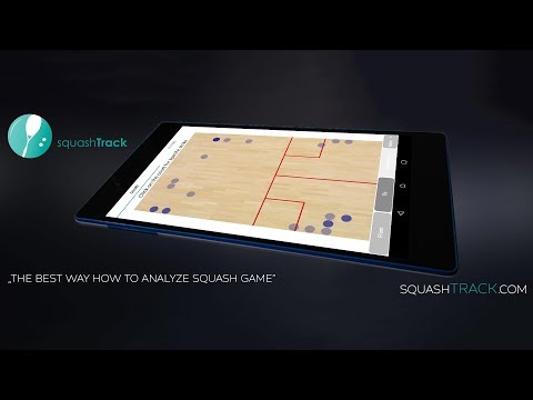 SquashTrack  - the best way how to analyze squash game