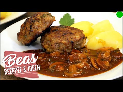 Echte Jägersoße - Rezept ohne Sahne | Kräftig dunkle Pilzsauce selber machen