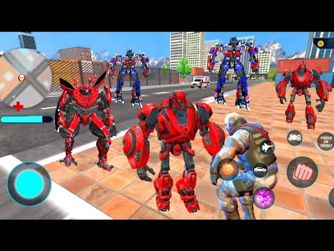 Bumblebee Multiple Transformation - Optimus Prime Game | Jet Robot Car Games 2021-Android Gameplay