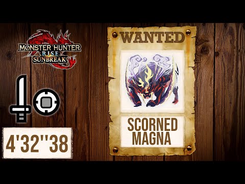 MHR Sunbreak | Solo Scorned Magnamalo (Sword and Shield | SnS) - 4'32''38