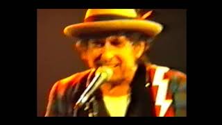 The Man In The Long Black Coat On Highway 61, Bob Dylan Milan June 8th 1991