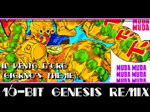 [16-Bit;Genesis]Il vento d'oro(Giorno's Theme) - JoJo's Bizarre Adventure Golden Wind