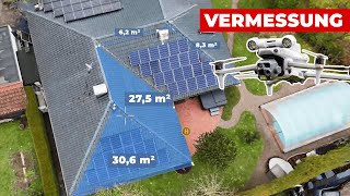 Dachflächen live aus der Luft vermessen? So funktionierts! (DJI Matrice 4 Thermal)