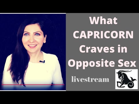 What Capricorn Craves in Opposite Sex