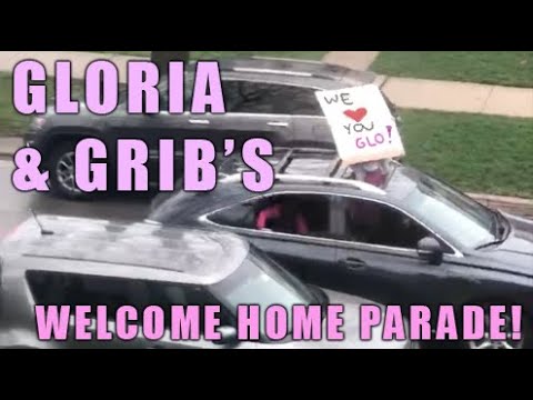 Gloria & Grib's Welcome Home Parade!