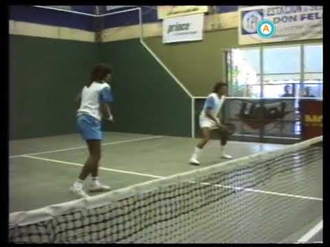 Padel Histórico. 1989 Javier maquirriain - Alejandro "El Mago" Sanz