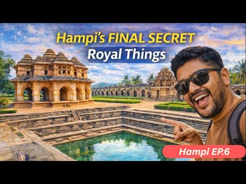 EP 6 | Hampi's ROYAL SECRETS REVEALED! (Lotus Mahal, Elephant Stables & Grand Tour Finale)