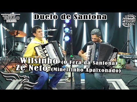 Duelo de Sanfona - Wilsinho e Zé Neto (Improvisos de Sanfonas)