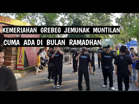 🔴 KEMERIAHAN GREBEG JEMUNAK MUNTILAN, CUMA ADA DI BULAN RAMADHAN ❗️❗️