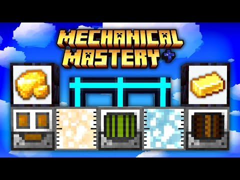 Minecraft Mechanical Mastery Plus | OVERHAULED ORE PROCESSING! #9 [Modded Questing Skyblock]