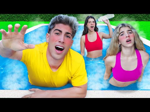 THE LAST ONE TO LEAVE THE HOT POOL WINS $1000 !!