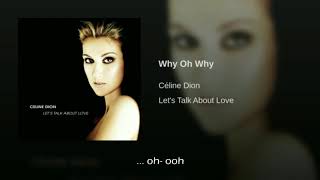 Celine Dion Why Oh Why Traducida Al Español