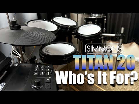 Simmons Titan 20 The Best Entry Level Drum!