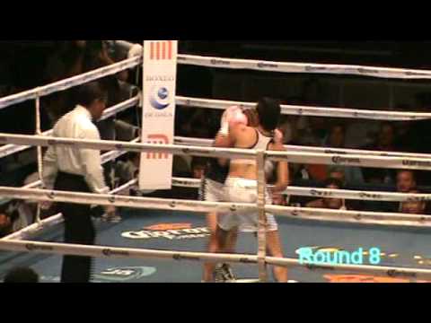 Esmeralda Moreno vs Yesenia Martinez (parte 2), 03 julio 2010. D.F., México. Boxeo de Gala.