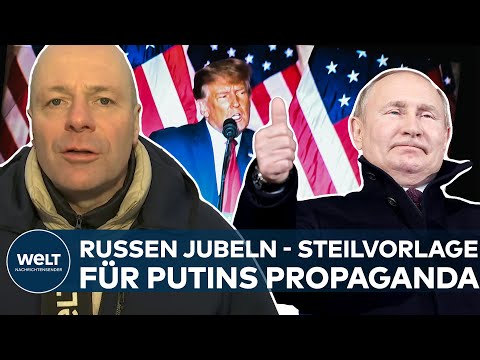 UKRAINE-KRIEG: Kreml und Trump einer Meinung - USA könnten Krieg schnell beenden | WELT Analyse