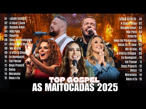 Louvores de Adoração 2025, Top 50 Músicas Gospel Mais Tocadas,Top Gospel , HINOS  #musicagospel