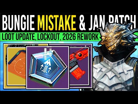 Destiny 2: JANUARY PATCH & SPRING CHANGES! Glitched LOOT, Returning Map, Cipher Rework, D2 Concern