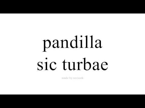 Disce Spanish   sic turbae