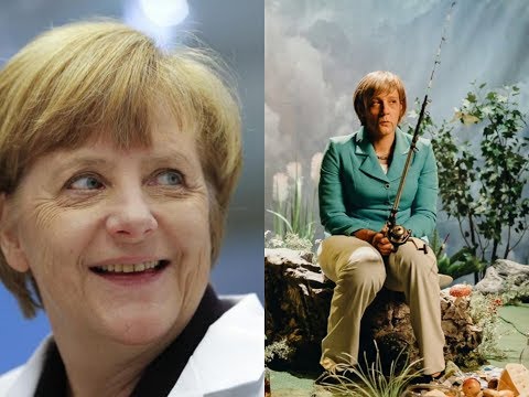 Angela Merkel reacts to Ruf mich Angela Music Video by Klemen Slakonja