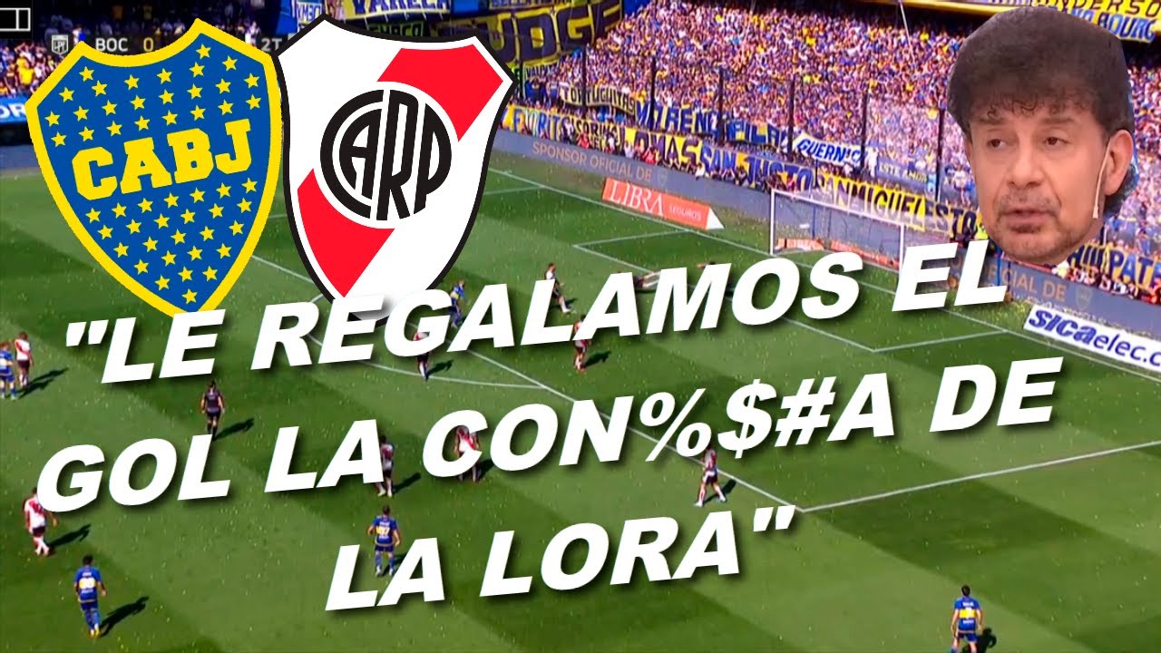 🔴(Relator Enojado Daniel Mollo) 🔴Boca 0 - River 2. Copa de la Liga 2023