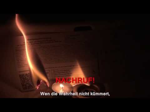 Wahl 2013 Nachruf / Plötzlicher Tod einer Wahlbenachrichtigung