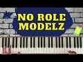 Piano tutorial: No role modelz by J Cole