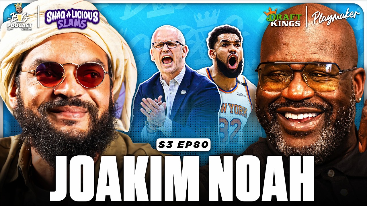 Joakim Noah's NBA Playoff Predictions 🔮 | First Time Facing Shaq & Life After Basketball