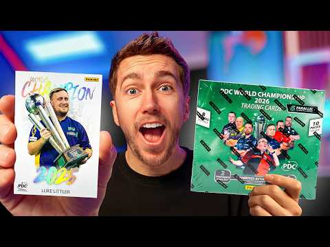 My FIRST TIME Opening 2026 Darts Cards!