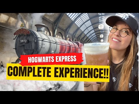 Hogwarts Express complete experience (Diagon Alley to Hogsmeade) - Universal Orlando.