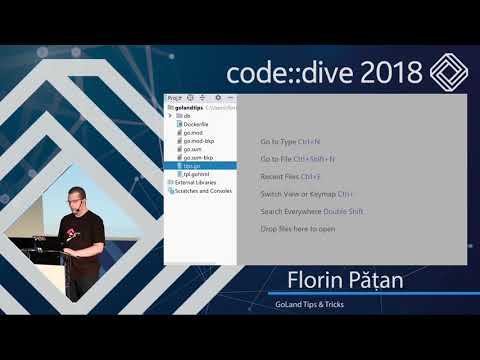 GoLand Tips & Tricks - Florin Pățan - code::dive 2018