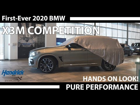 2020 BMW X3M Competition - FIRST EVER! Hands On Look! | Hendrick BMW First Look
